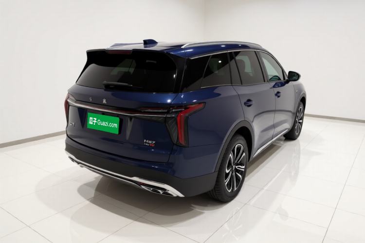 Used Hongqi HS7 2023 2.0T Automatic All-Wheel-Drive Flagship Edition Six Seats Rear Right 45 Deg