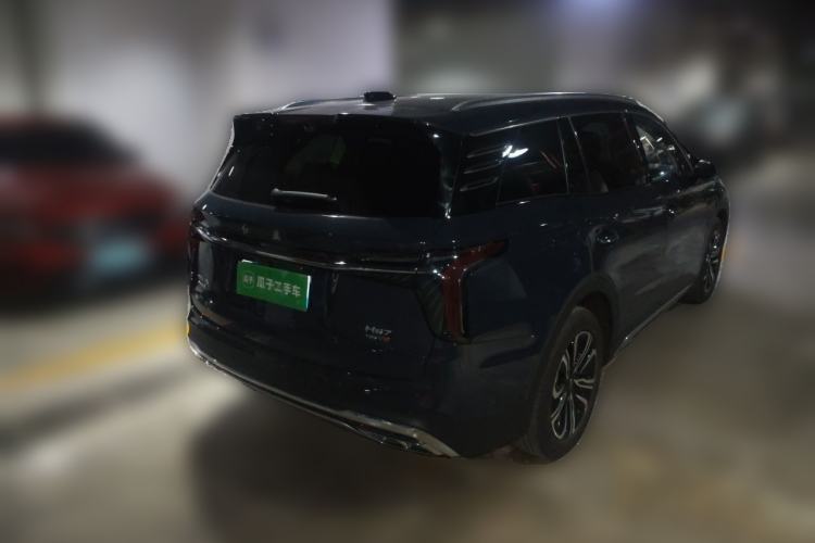 Used Hongqi HS7 2023 2.0T Automatic All-Wheel-Drive Flagship Edition Six Seats Rear Right 45 Deg