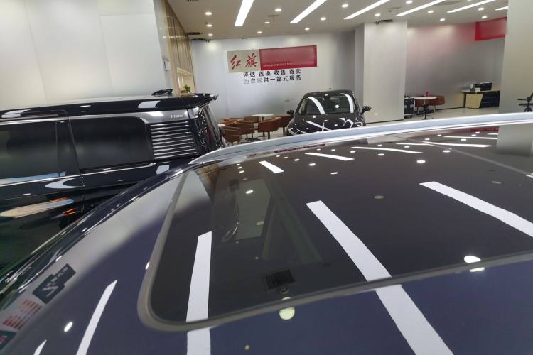 Used Hongqi HS7 2023 2.0T Automatic All-Wheel-Drive Flagship Edition Six Seats Roof