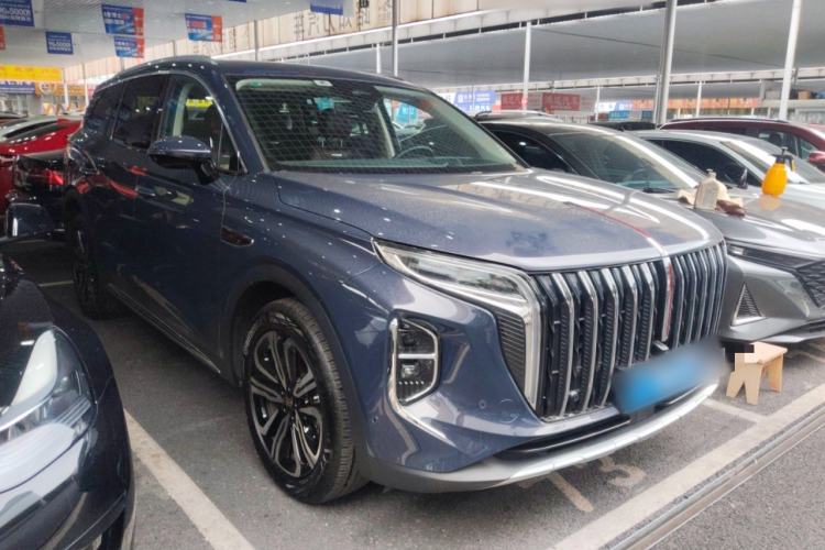 Used Hongqi HS7 2023 2.0T Automatic All-Wheel-Drive Flagship Edition Six Seats Exterior 1