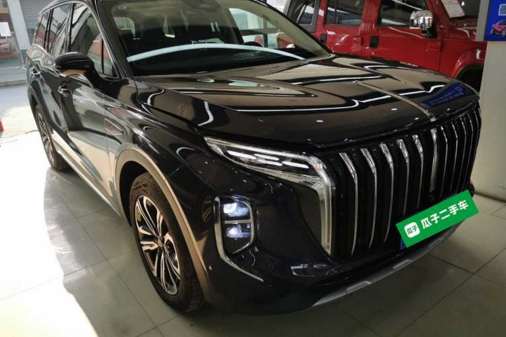 Used Hongqi HS7 2023 2.0T Automatic All-Wheel-Drive Flagship Edition Six Seats Exterior 2