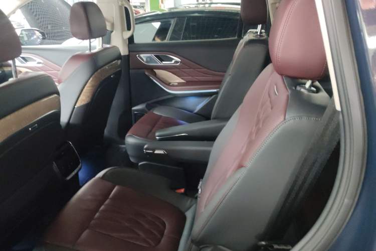 Used Hongqi HS7 2023 2.0T Automatic All-Wheel-Drive Flagship Edition Six Seats Left Rear Seat