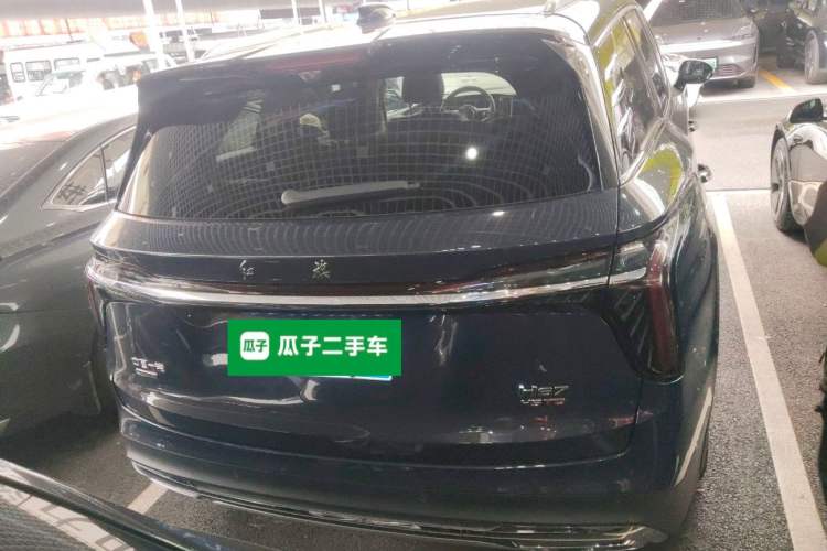 Used Hongqi HS7 2023 2.0T Automatic All-Wheel-Drive Flagship Edition Six Seats Rear
