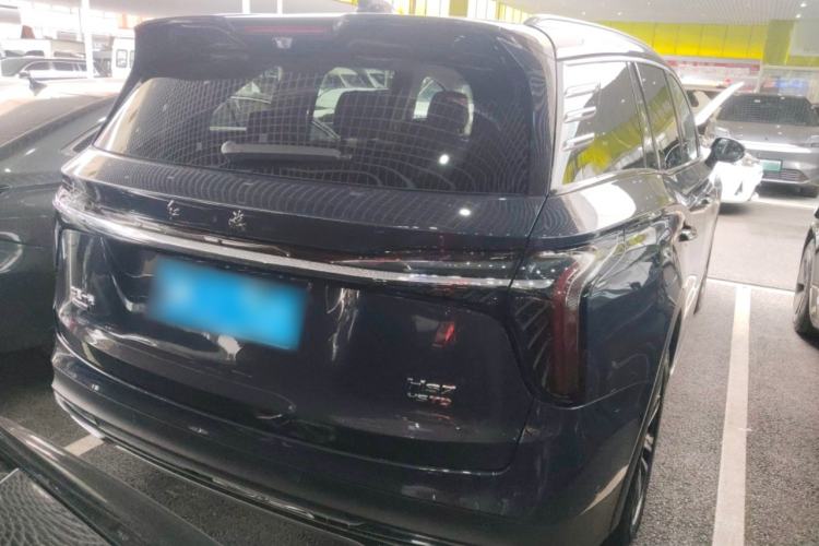Used Hongqi HS7 2023 2.0T Automatic All-Wheel-Drive Flagship Edition Six Seats Rear Right 45 Deg