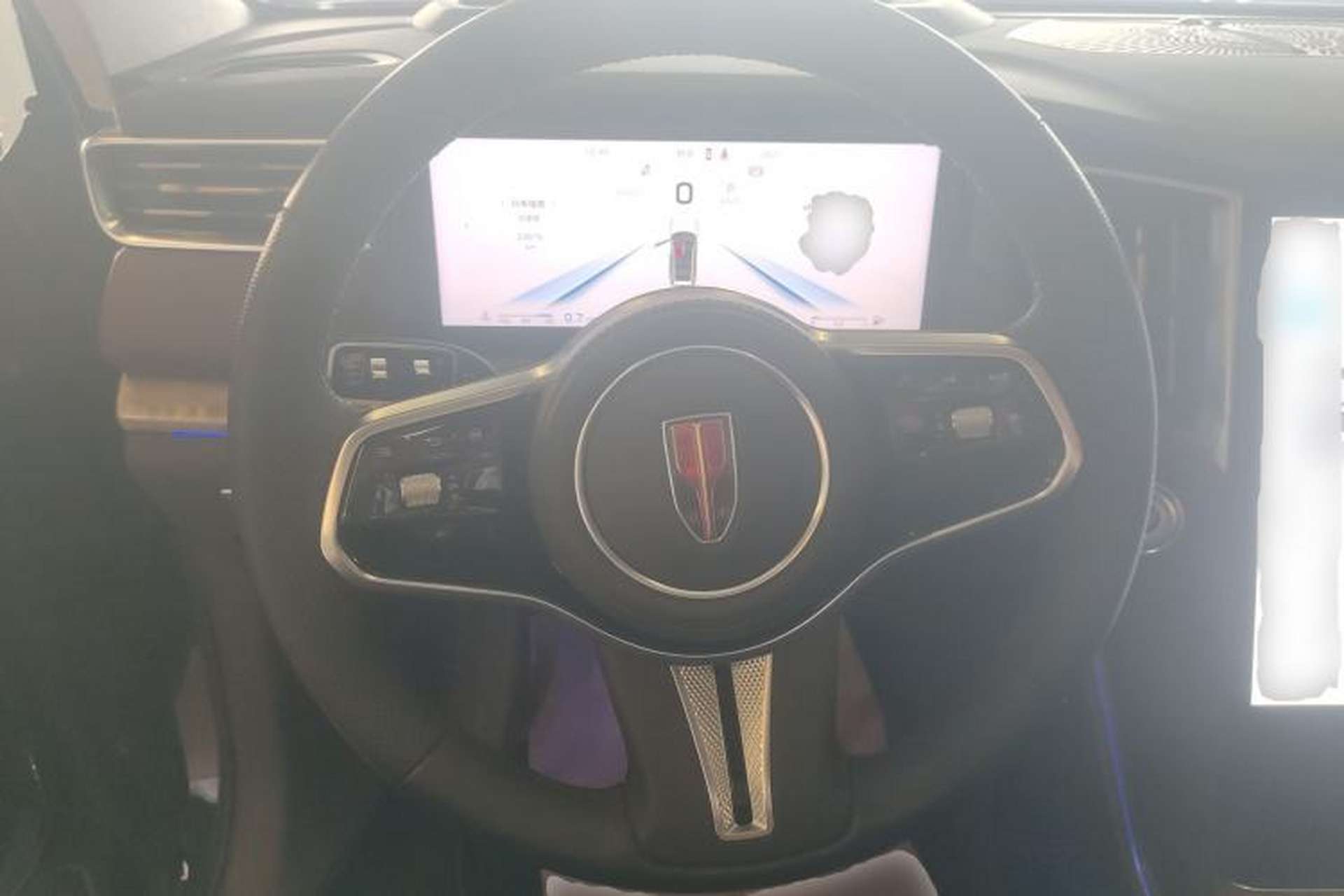 Used Hongqi HS7 2023 2.0T Automatic All-Wheel-Drive Flagship Edition Six Seats Steering Wheel