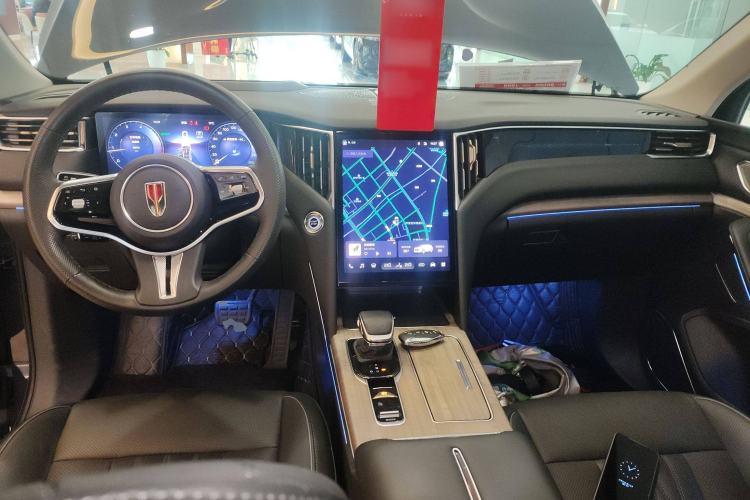 Used Hongqi HS7 2023 2.0T Automatic All-Wheel Drive Flagship Edition 7 Seats Interior 2
