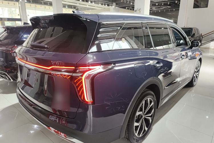 Used Hongqi HS7 2023 2.0T Automatic All-Wheel Drive Flagship Edition 7 Seats Rear Right 45 Deg