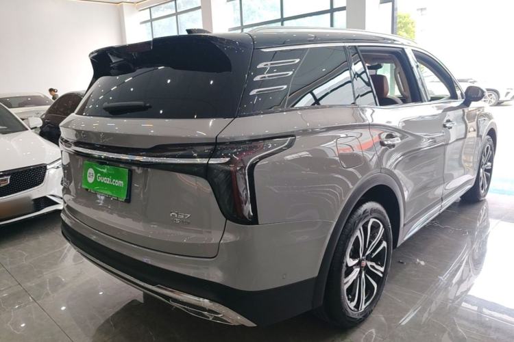 Used Hongqi HS7 2023 2.0T Automatic All-Wheel Drive Flagship Edition 7 Seats Rear Right 45 Deg