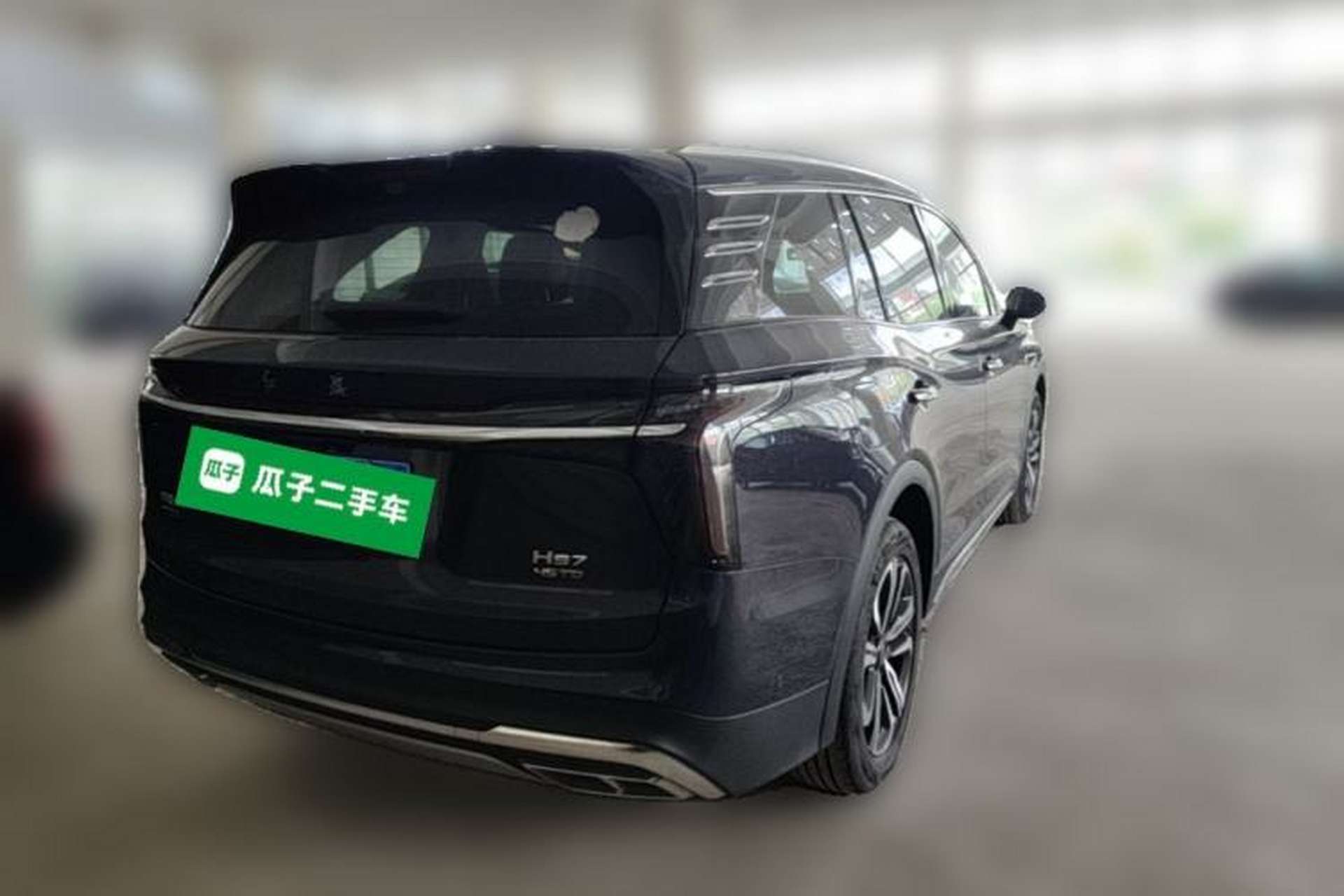 Used Hongqi HS7 2023 2.0T Automatic All-Wheel Drive Flagship Edition Six Seats Rear Right 45 Deg