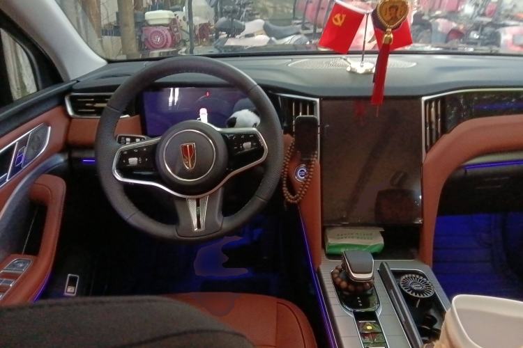 Used Hongqi HS7 PHEV 2024 2.0T PHEV Four-Wheel Drive Flagship Edition 6 Seats Center Console