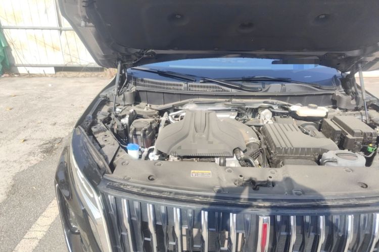 Used Hongqi HS7 PHEV 2024 2.0T PHEV Two-Wheel Drive Flagship Edition 7 Seats Engine Bay Right