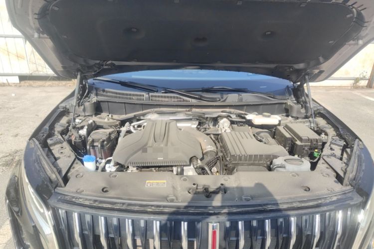 Used Hongqi HS7 PHEV 2024 2.0T PHEV Two-Wheel Drive Flagship Edition 7 Seats Engine Bay