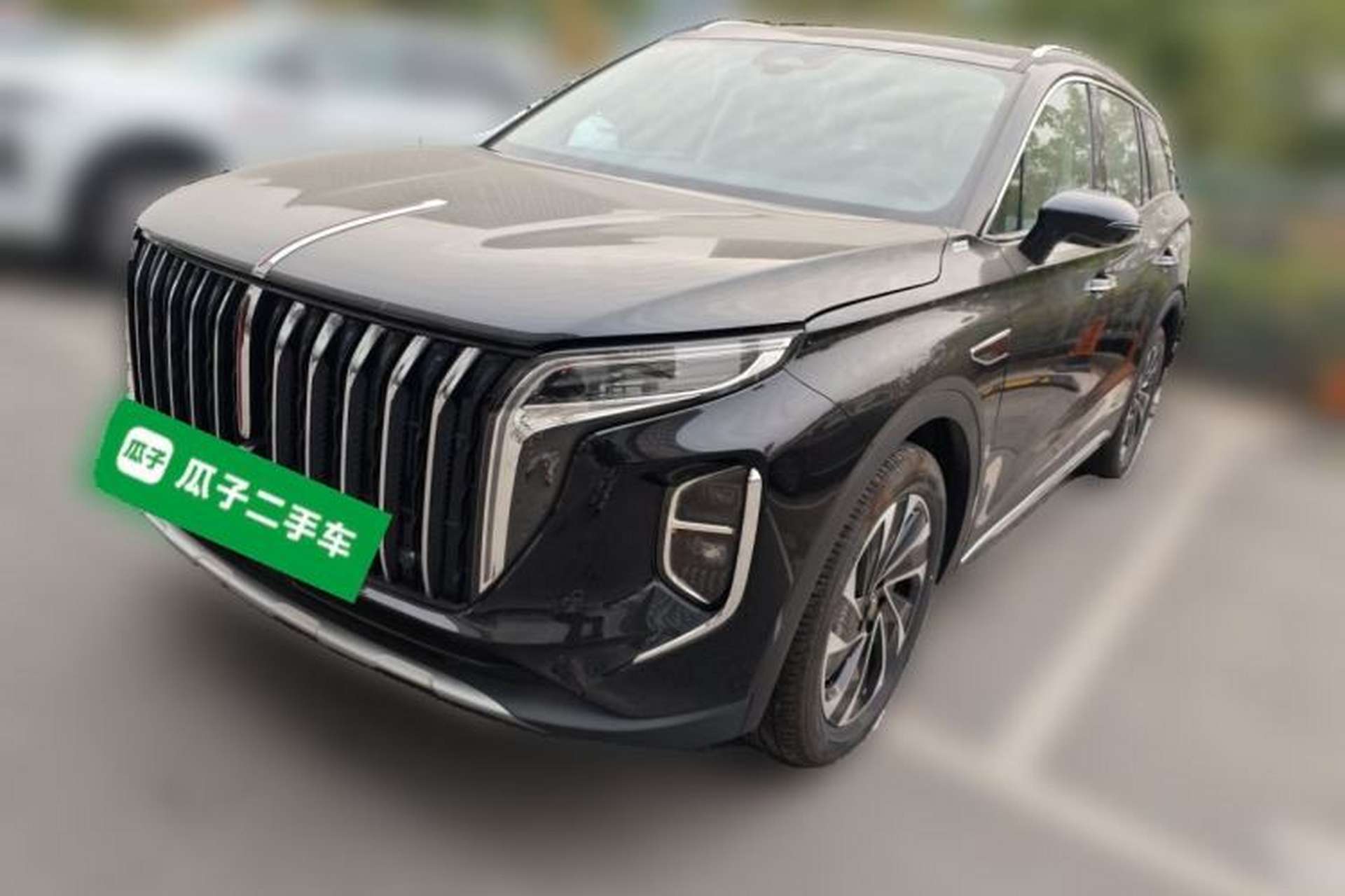 Used Hongqi HS7 PHEV 2024 2.0T PHEV Four-Wheel Drive Flagship Edition 6 Seats Front Left 45 Deg