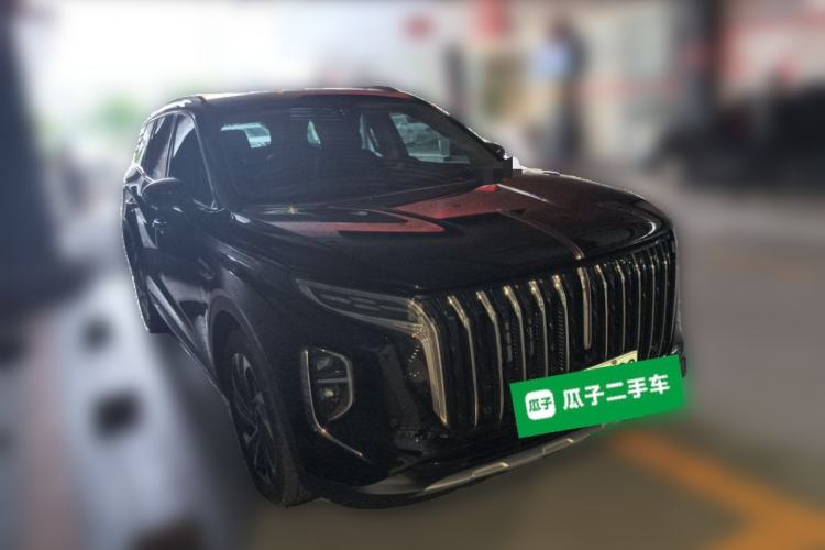 Used Hongqi HS7 PHEV 2024 2.0T PHEV Four-Wheel Drive Flagship Edition 6 Seats Front Right 45 Deg