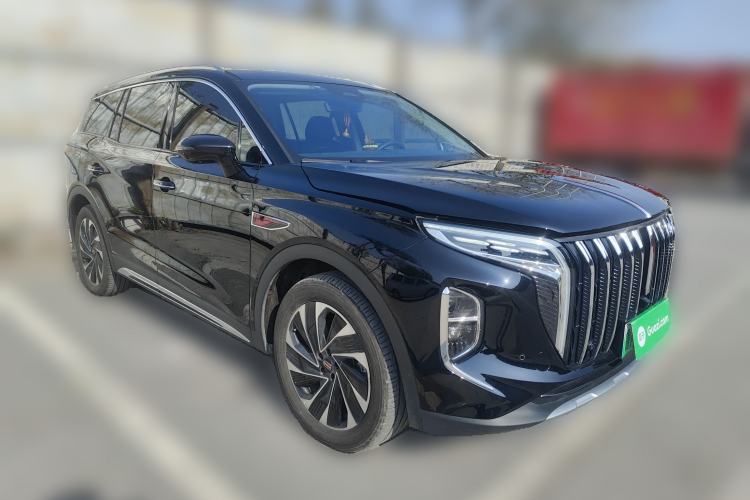Used Hongqi HS7 PHEV 2024 2.0T PHEV Two-Wheel Drive Flagship Edition 7 Seats Front Right 45 Deg