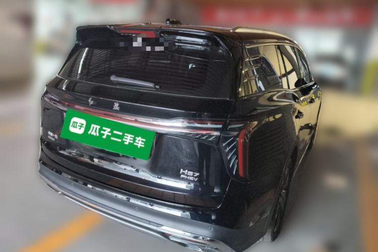 Used Hongqi HS7 PHEV 2024 2.0T PHEV Four-Wheel Drive Flagship Edition 6 Seats Rear Right 45 Deg