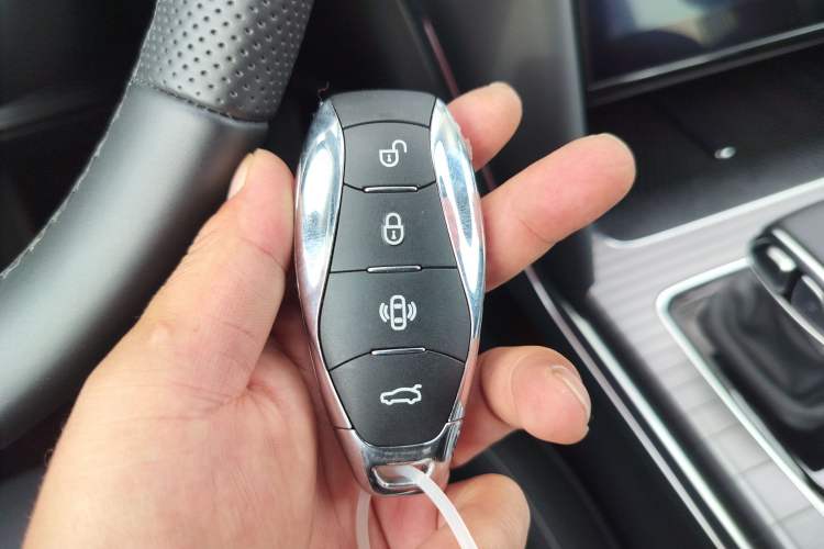 Used Hongqi HS7 PHEV 2024 2.0T PHEV Four-Wheel Drive Flagship Edition 6 Seats Vehicle Key