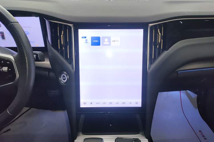 Used Hongqi HS7 PHEV 2024 2.0T PHEV Four-Wheel Drive Flagship Edition 6 Seats Audio And AC Panel