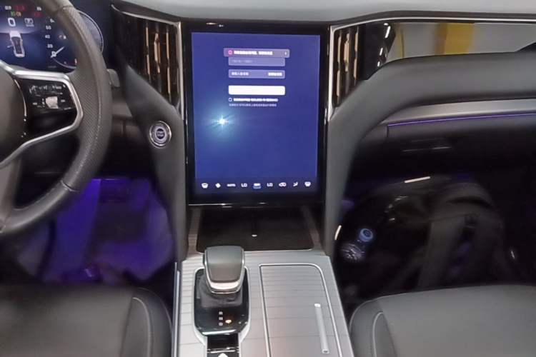 Used Hongqi HS7 PHEV 2024 2.0T PHEV Four-Wheel Drive Flagship Edition 6 Seats Audio And AC Panel