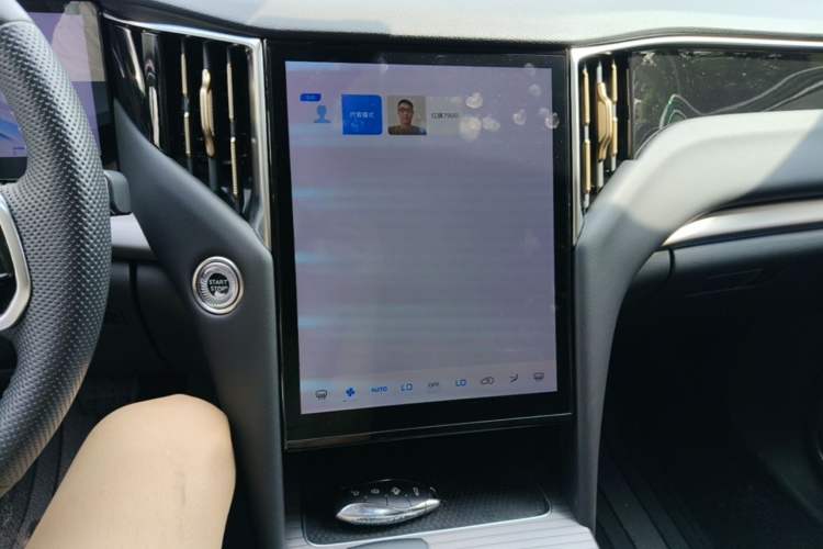 Used Hongqi HS7 PHEV 2024 2.0T PHEV Four-Wheel-Drive Flagship Edition 6 Seats Audio And AC Panel