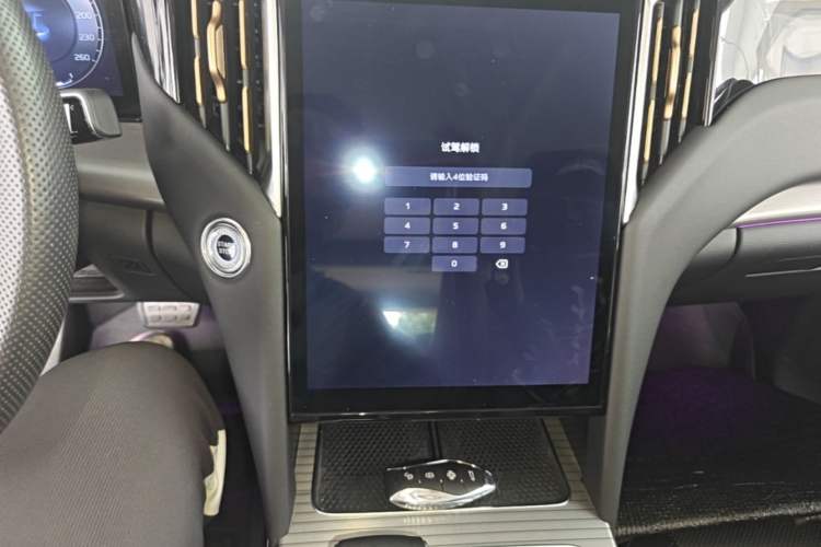 Used Hongqi HS7 PHEV 2024 2.0T PHEV Four-Wheel Drive Flagship Edition 6 Seats Audio And AC Panel