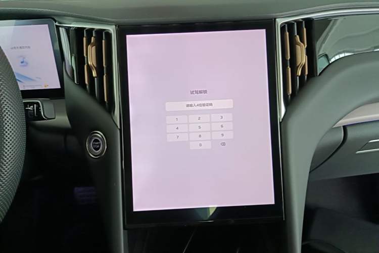 Used Hongqi HS7 PHEV 2024 2.0T PHEV Four-Wheel Drive Flagship Edition 6 Seats Audio And AC Panel