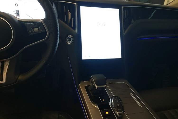 Used Hongqi HS7 PHEV 2024 2.0T PHEV Four-Wheel Drive Flagship Edition 6 Seats Audio And AC Panel