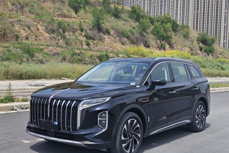 Used Hongqi HS7 PHEV 2024 2.0T PHEV Four-Wheel Drive Flagship Edition 6 Seats Guazi used car, China used car export, Used car for sale, Used cars, Cheapest cars for sale
