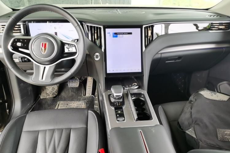 Used Hongqi HS7 PHEV 2024 2.0T PHEV Four-Wheel Drive Flagship Edition 7 Seats Center Console