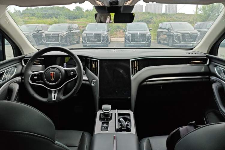 Used Hongqi HS7 PHEV 2024 2.0T PHEV Four-Wheel Drive Flagship Edition 6 Seats Center Console