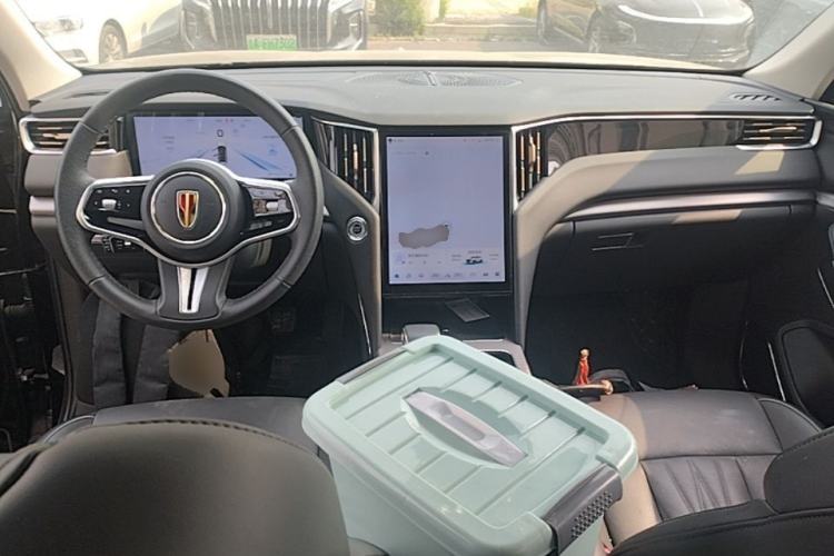 Used Hongqi HS7 PHEV 2024 2.0T PHEV Four-Wheel Drive Flagship Edition 7 Seats Center Console