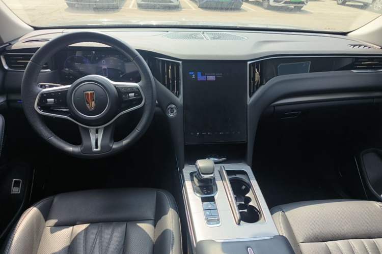 Used Hongqi HS7 PHEV 2024 2.0T PHEV Four-Wheel Drive Flagship Edition 6 Seats Center Console
