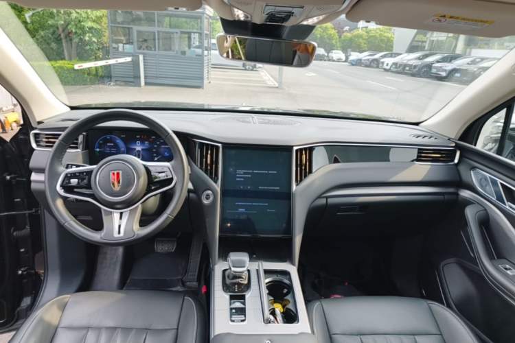 Used Hongqi HS7 PHEV 2024 2.0T PHEV Four-Wheel Drive Flagship Edition 6 Seats Center Console