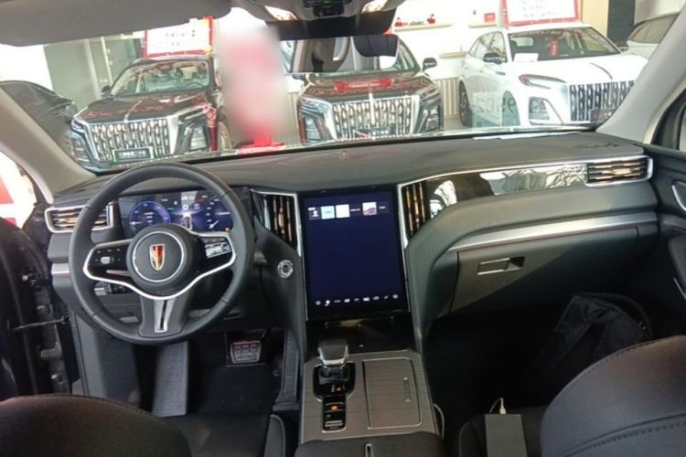 Used Hongqi HS7 PHEV 2024 2.0T PHEV Four-Wheel Drive Flagship Edition 7 Seats Center Console
