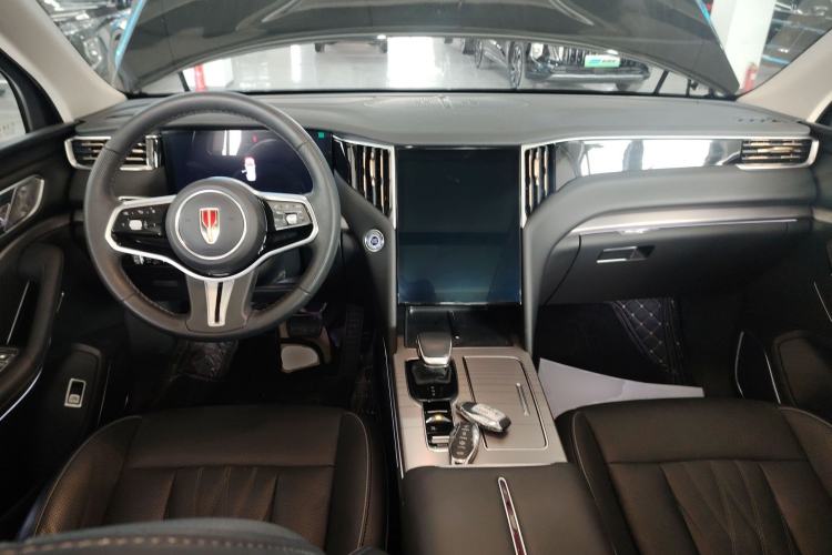 Used Hongqi HS7 PHEV 2024 2.0T PHEV Four-Wheel Drive Flagship Edition 7 Seats Center Console
