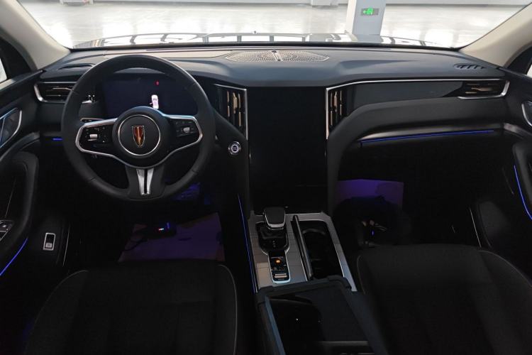 Used Hongqi HS7 PHEV 2024 2.0T PHEV Four-Wheel Drive Flagship Edition 7 Seats Center Console