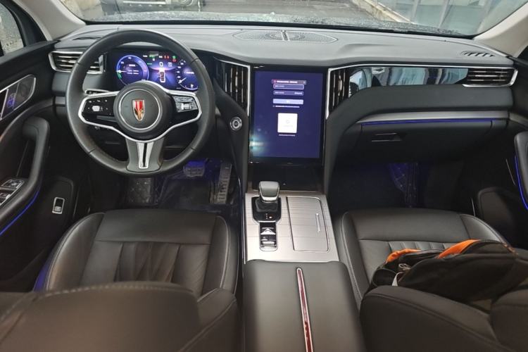 Used Hongqi HS7 PHEV 2024 2.0T PHEV Four-Wheel Drive Flagship Edition 7 Seats Center Console