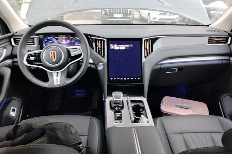 Used Hongqi HS7 PHEV 2024 2.0T PHEV Four-Wheel Drive Flagship Edition 6 Seats Center Console
