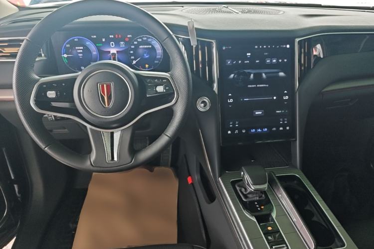 Used Hongqi HS7 PHEV 2024 2.0T PHEV Four-Wheel Drive Flagship Edition 6 Seats Center Console