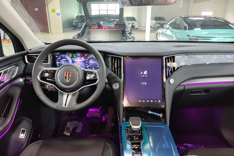Used Hongqi HS7 PHEV 2024 2.0T PHEV Four-Wheel Drive Flagship Edition 6 Seats Center Console