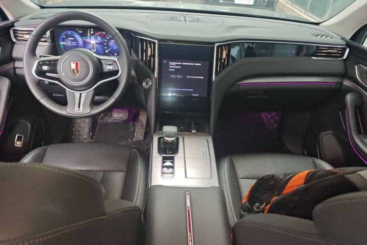 Used Hongqi HS7 PHEV 2024 2.0T PHEV Four-Wheel Drive Flagship Edition 6 Seats Center Console