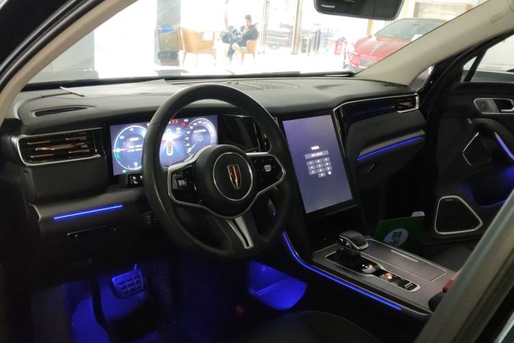Used Hongqi HS7 PHEV 2024 2.0T PHEV Four-Wheel Drive Flagship Edition 6 Seats Center Console