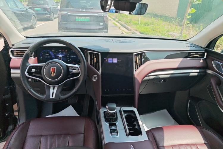Used Hongqi HS7 PHEV 2024 2.0T PHEV Four-Wheel Drive Flagship Edition 6 Seats Center Console