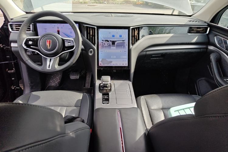 Used Hongqi HS7 PHEV 2024 2.0T PHEV Four-Wheel Drive Flagship Edition 7 Seats Center Console