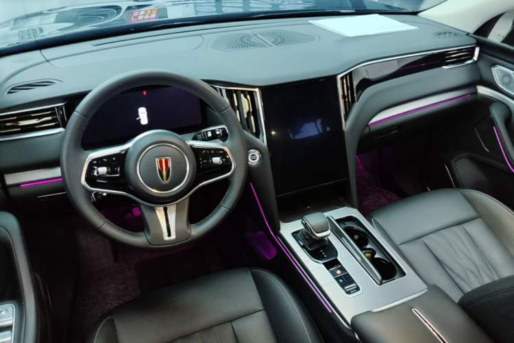 Used Hongqi HS7 PHEV 2024 2.0T PHEV Four-Wheel Drive Flagship Edition 6 Seats Center Console