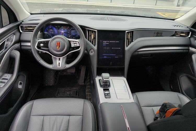 Used Hongqi HS7 PHEV 2024 2.0T PHEV Four-Wheel Drive Flagship Edition 6 Seats Center Console