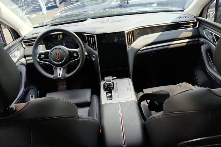 Used Hongqi HS7 PHEV 2024 2.0T PHEV Four-Wheel-Drive Flagship Edition 6 Seats Center Console