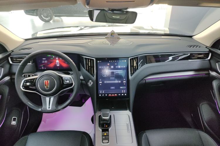 Used Hongqi HS7 PHEV 2024 2.0T PHEV Four-Wheel Drive Flagship Edition 6 Seats Center Console