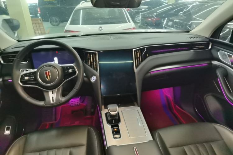 Used Hongqi HS7 PHEV 2024 2.0T PHEV Four-Wheel Drive Flagship Edition 6 Seats Center Console