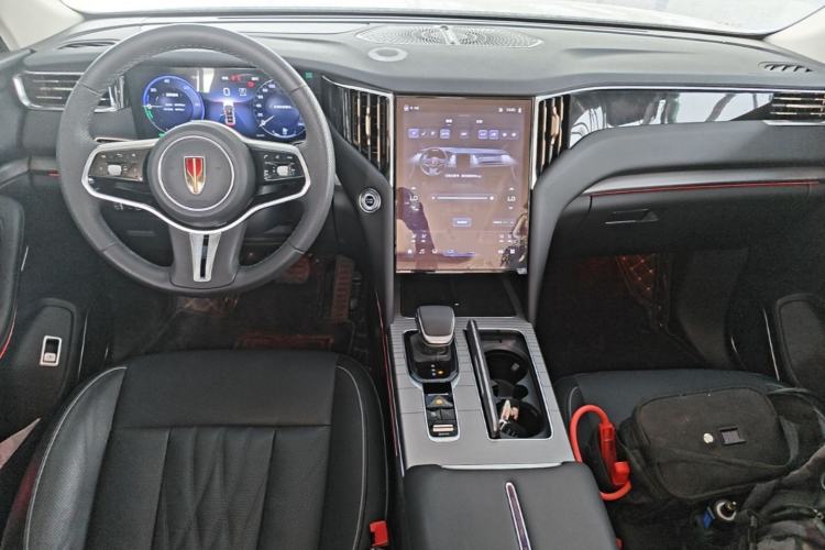 Used Hongqi HS7 PHEV 2024 2.0T PHEV Four-Wheel Drive Flagship Edition 7 Seats Center Console